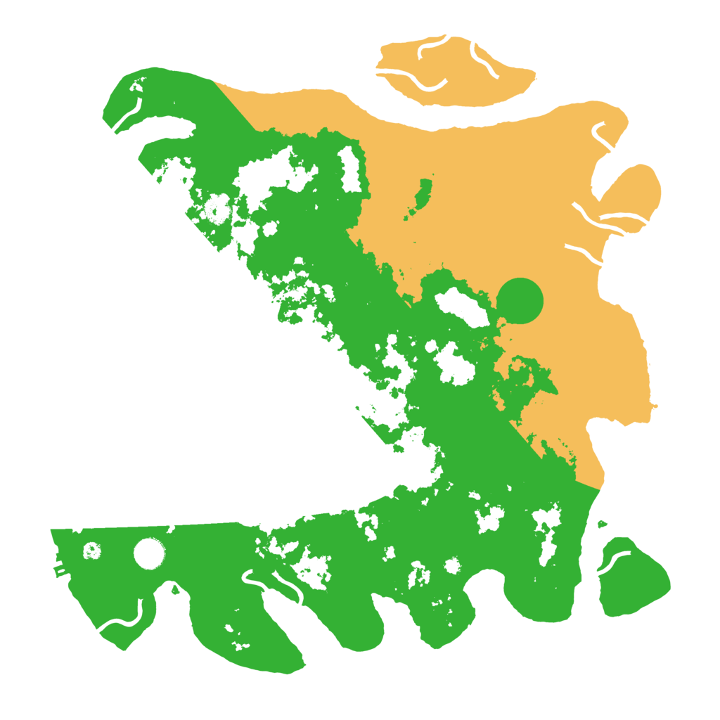 Biome Rust Map: Procedural Map, Size: 4096, Seed: 683634198