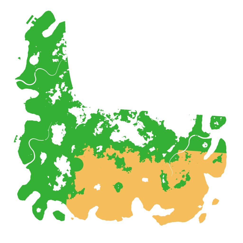 Biome Rust Map: Procedural Map, Size: 4800, Seed: 356337611