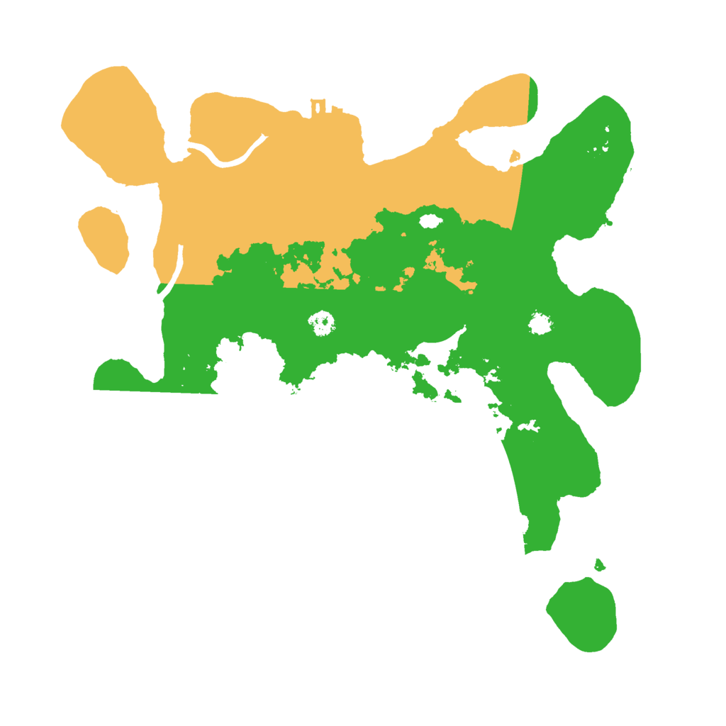 Biome Rust Map: Procedural Map, Size: 3000, Seed: 4568931