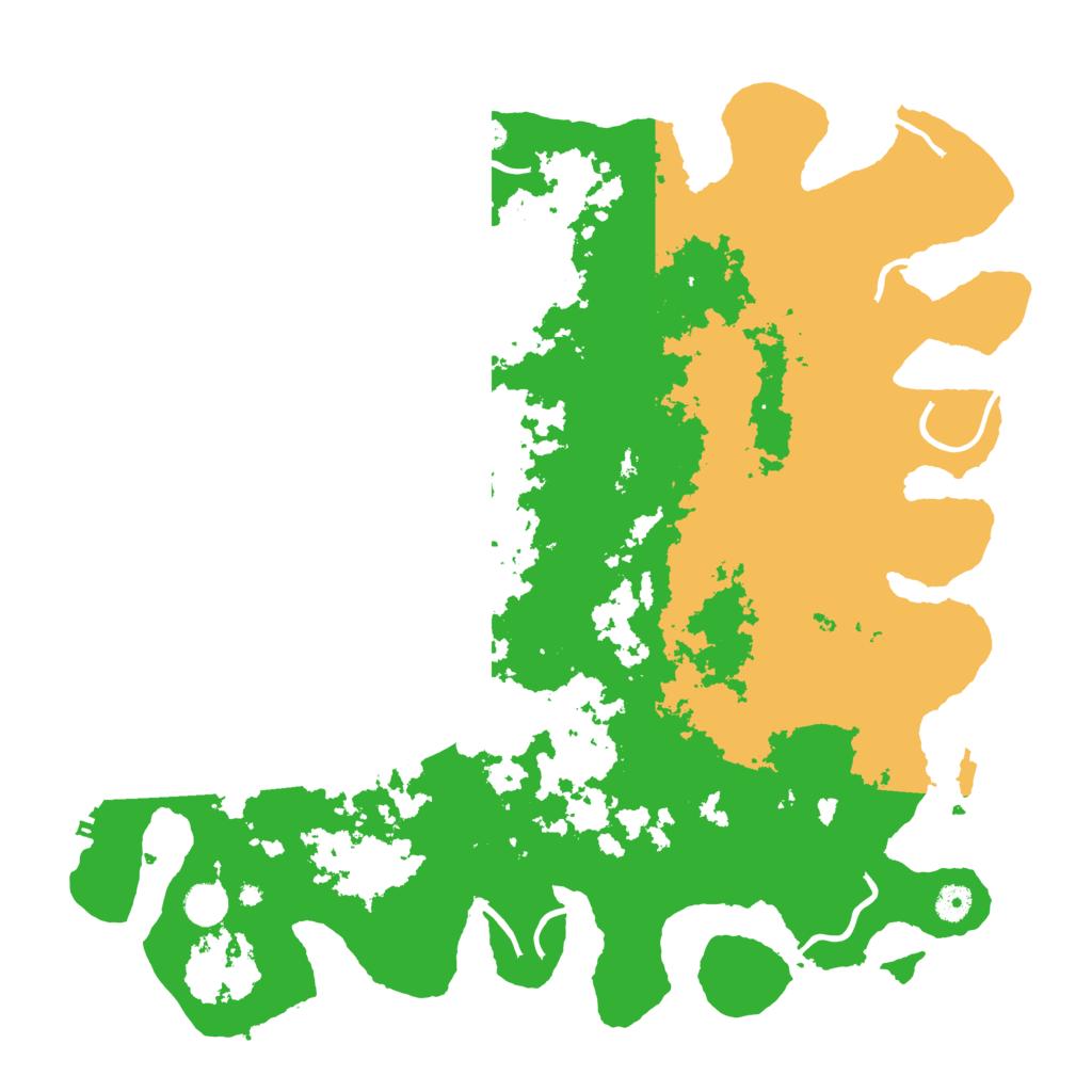 Biome Rust Map: Procedural Map, Size: 4500, Seed: 1011910860