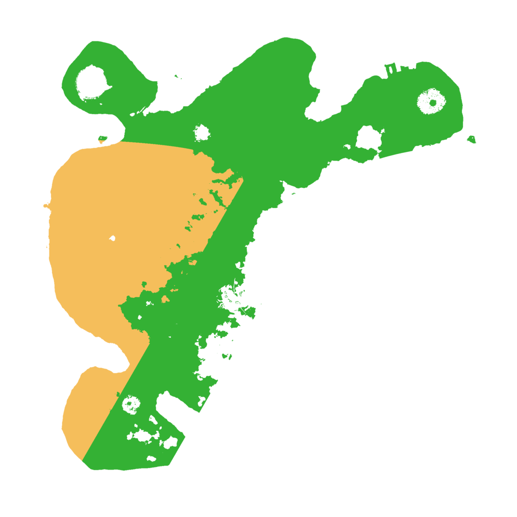 Biome Rust Map: Procedural Map, Size: 3000, Seed: 993333469