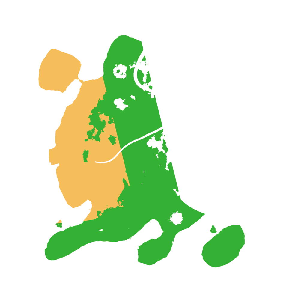 Biome Rust Map: Procedural Map, Size: 2200, Seed: 706127902