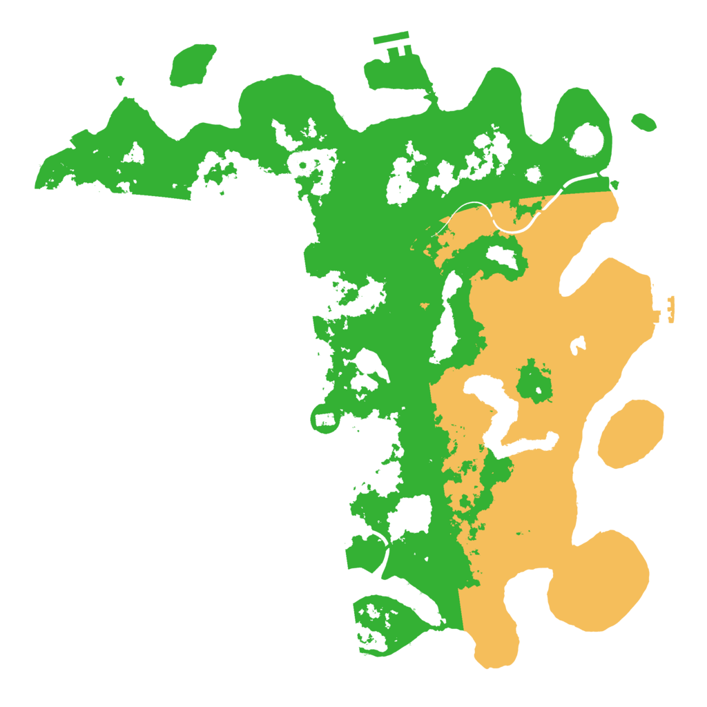 Biome Rust Map: Procedural Map, Size: 4000, Seed: 517126535