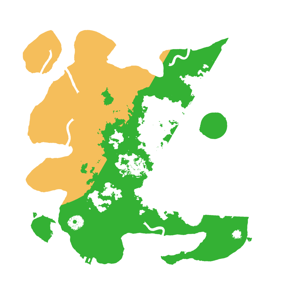 Biome Rust Map: Procedural Map, Size: 3000, Seed: 1200012943