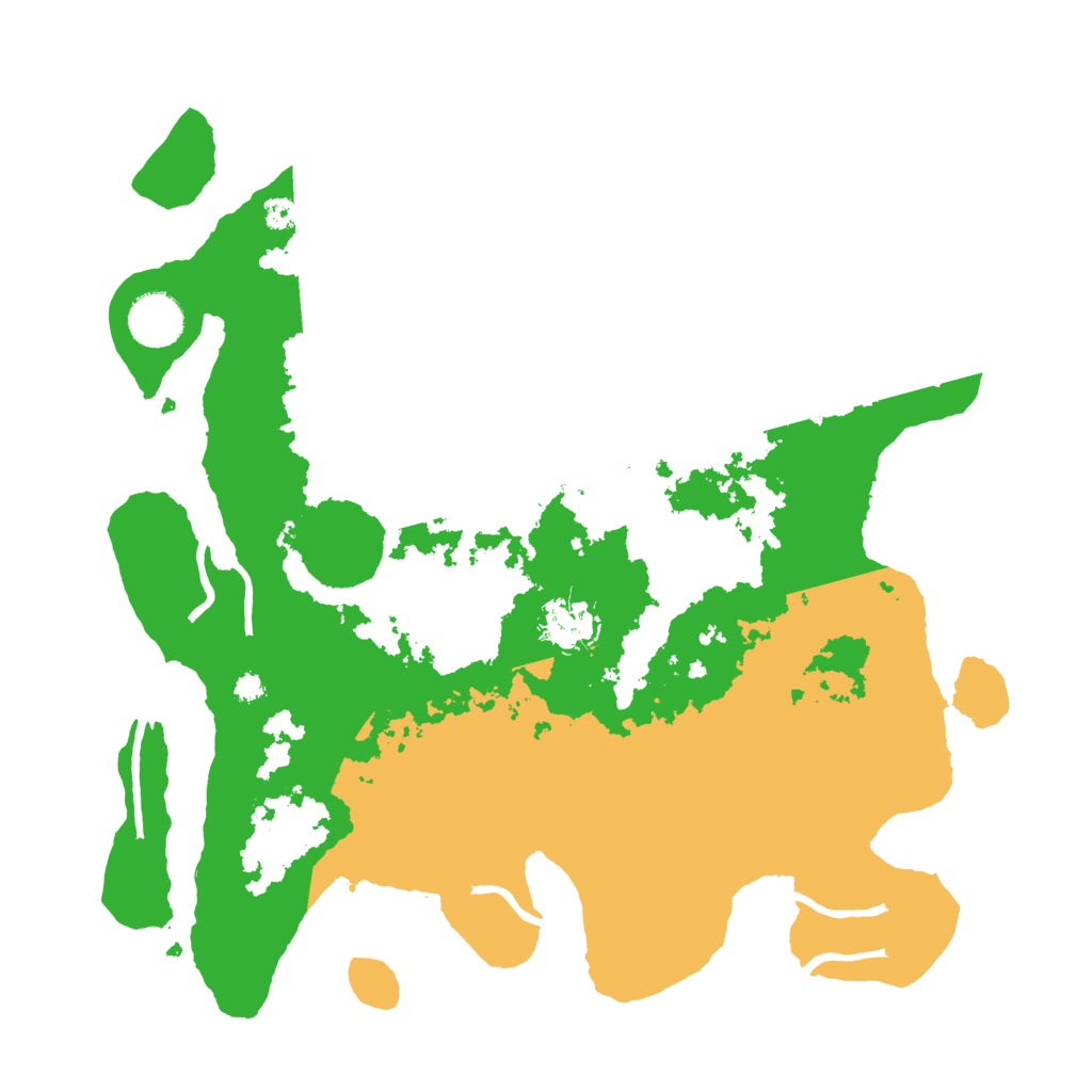 Biome Rust Map: Procedural Map, Size: 3500, Seed: 60104670
