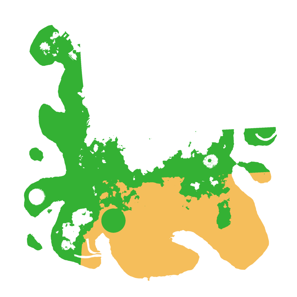 Biome Rust Map: Procedural Map, Size: 3250, Seed: 868656