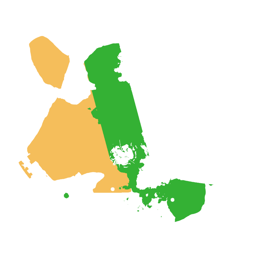 Biome Rust Map: Procedural Map, Size: 2000, Seed: 546