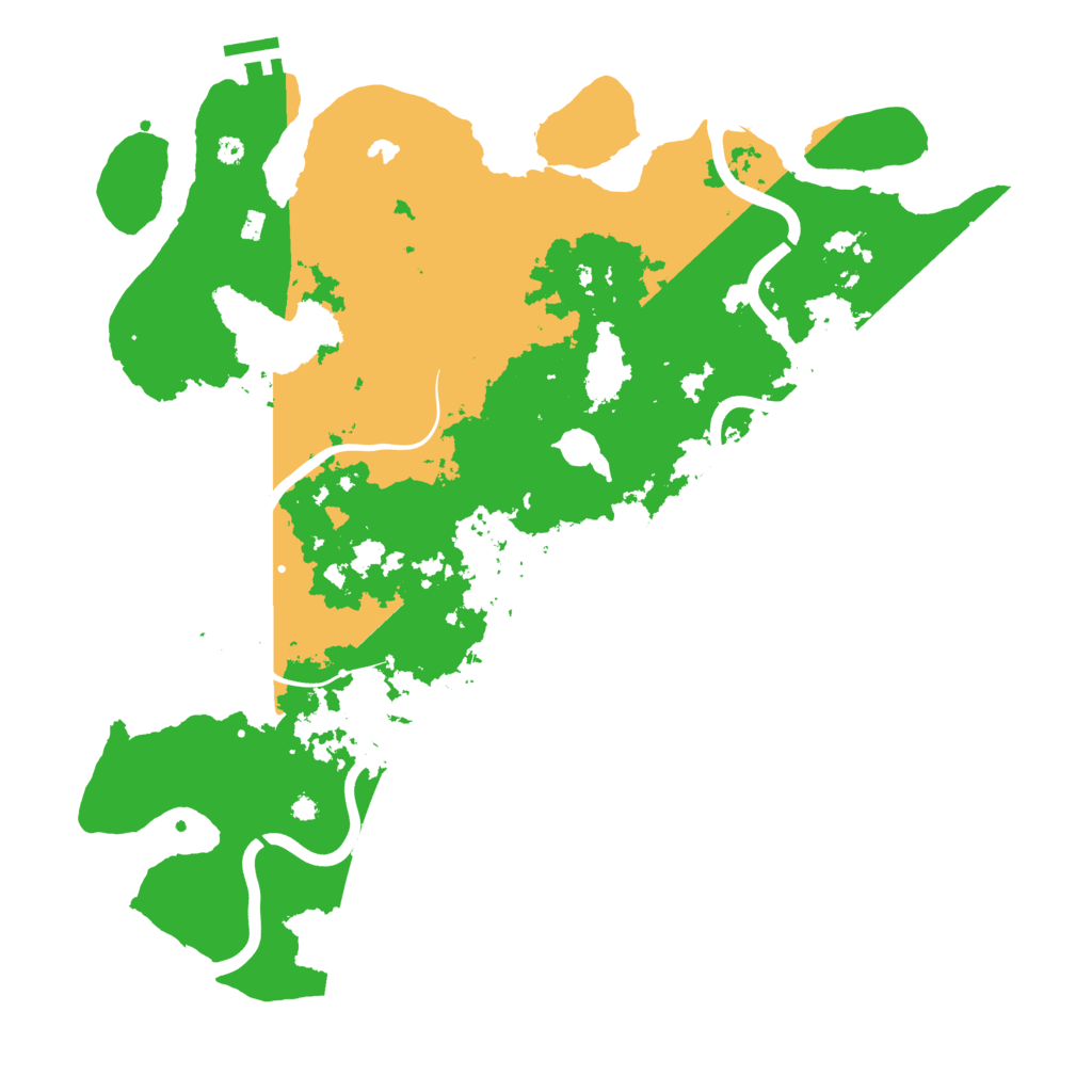 Biome Rust Map: Procedural Map, Size: 4000, Seed: 1769663441