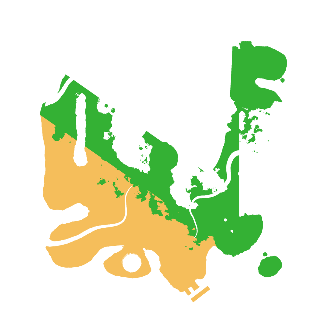 Biome Rust Map: Procedural Map, Size: 3000, Seed: 3217859