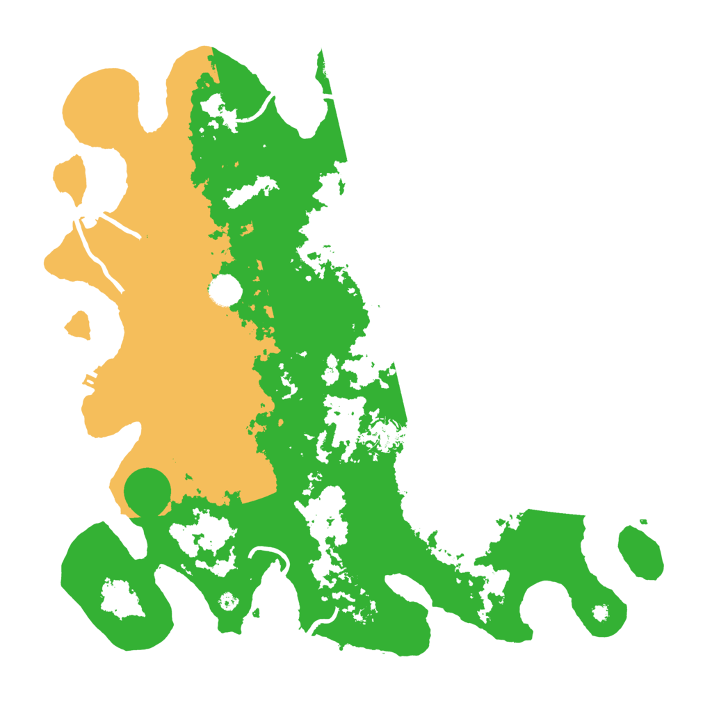 Biome Rust Map: Procedural Map, Size: 4000, Seed: 63654