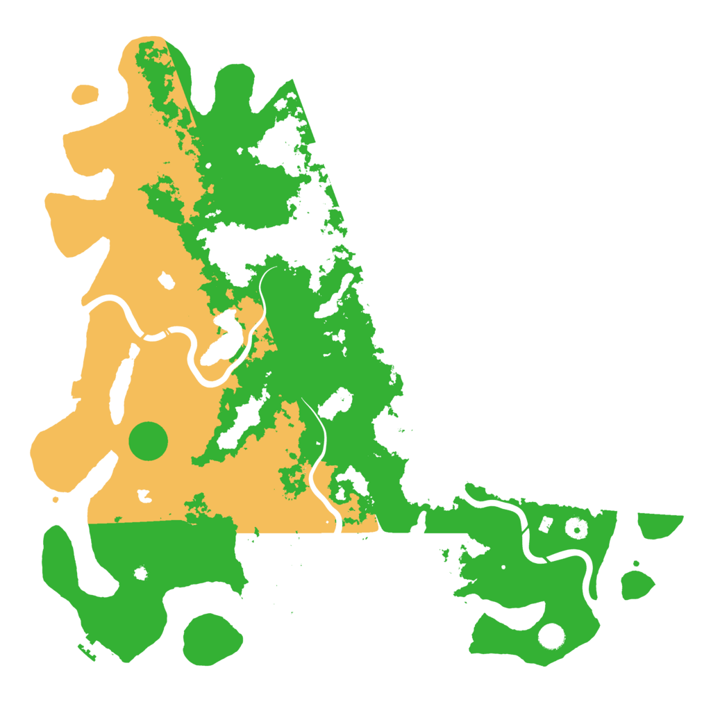Biome Rust Map: Procedural Map, Size: 4800, Seed: 626447578