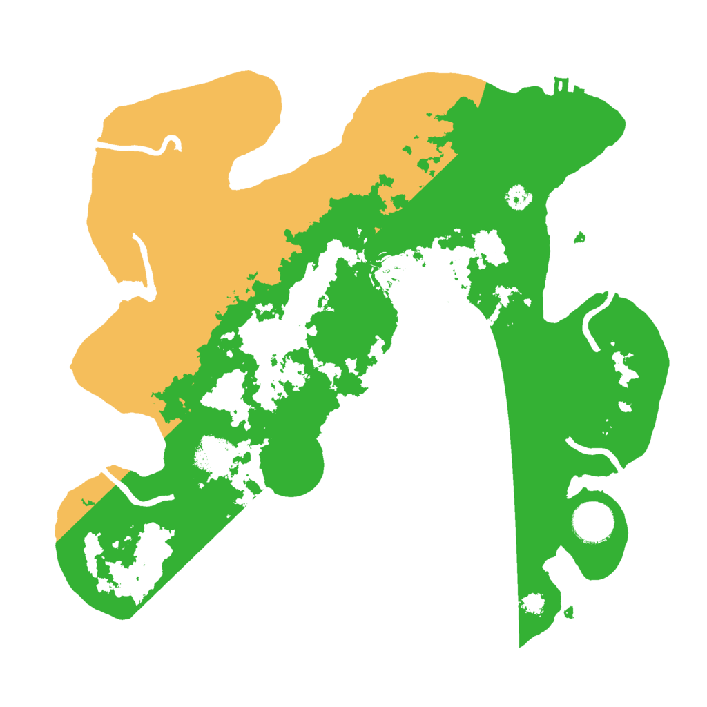 Biome Rust Map: Procedural Map, Size: 3000, Seed: 982736454