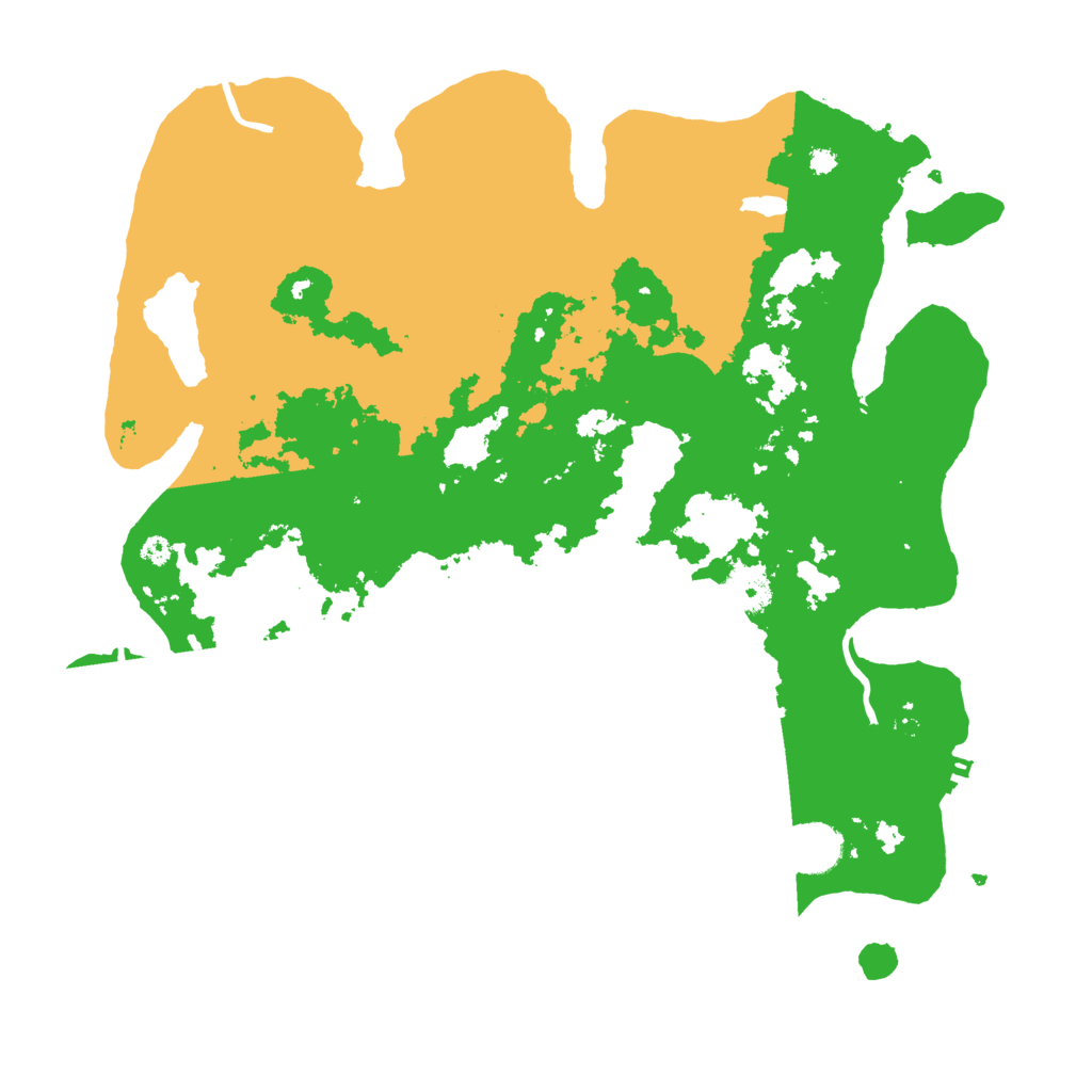 Biome Rust Map: Procedural Map, Size: 3750, Seed: 34576857