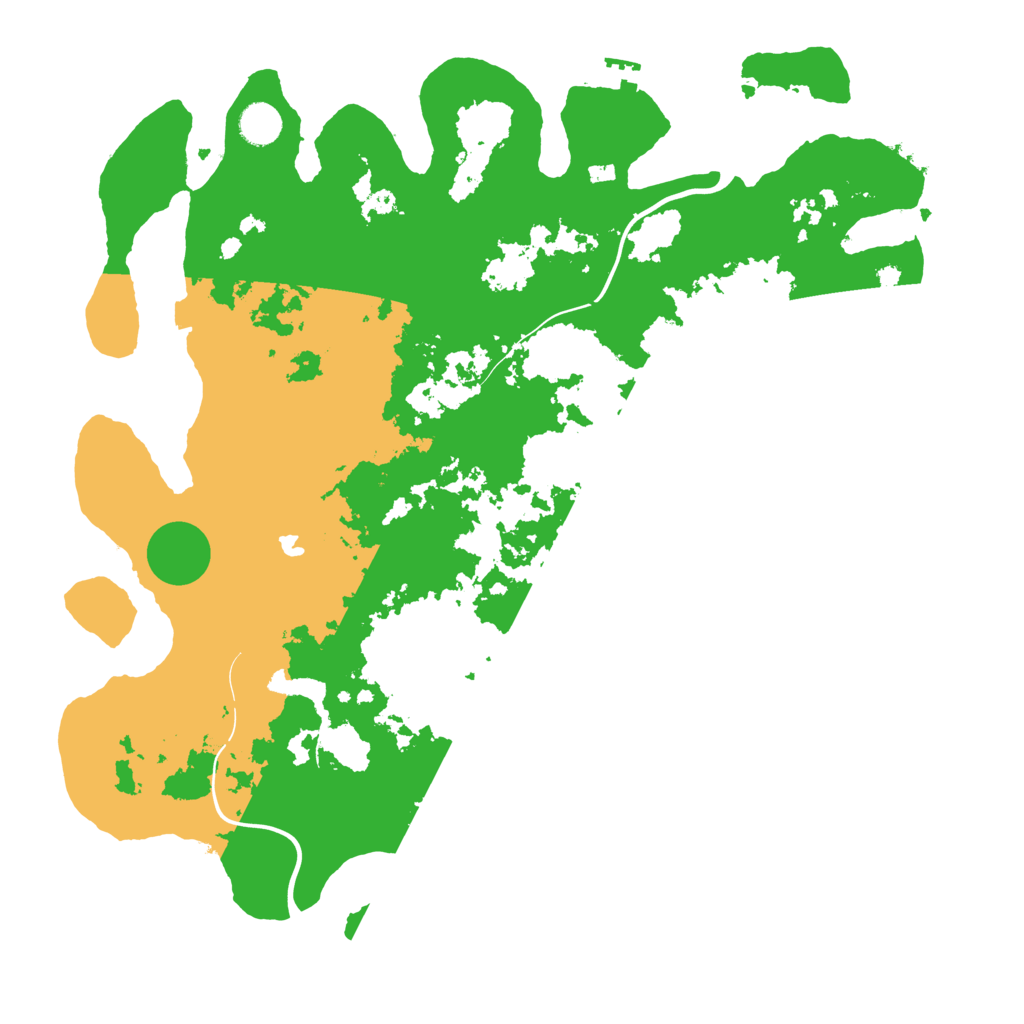 Biome Rust Map: Procedural Map, Size: 4250, Seed: 906289817