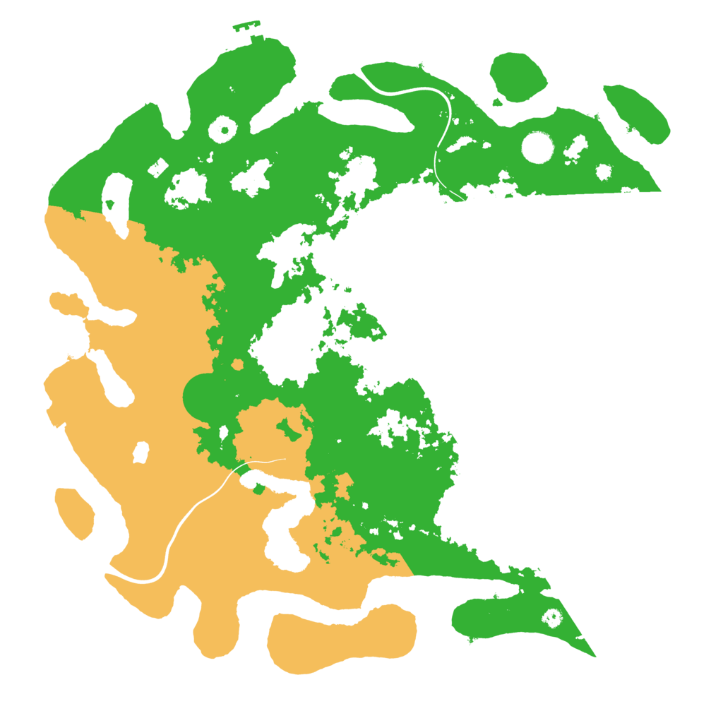 Biome Rust Map: Procedural Map, Size: 4000, Seed: 1932880460