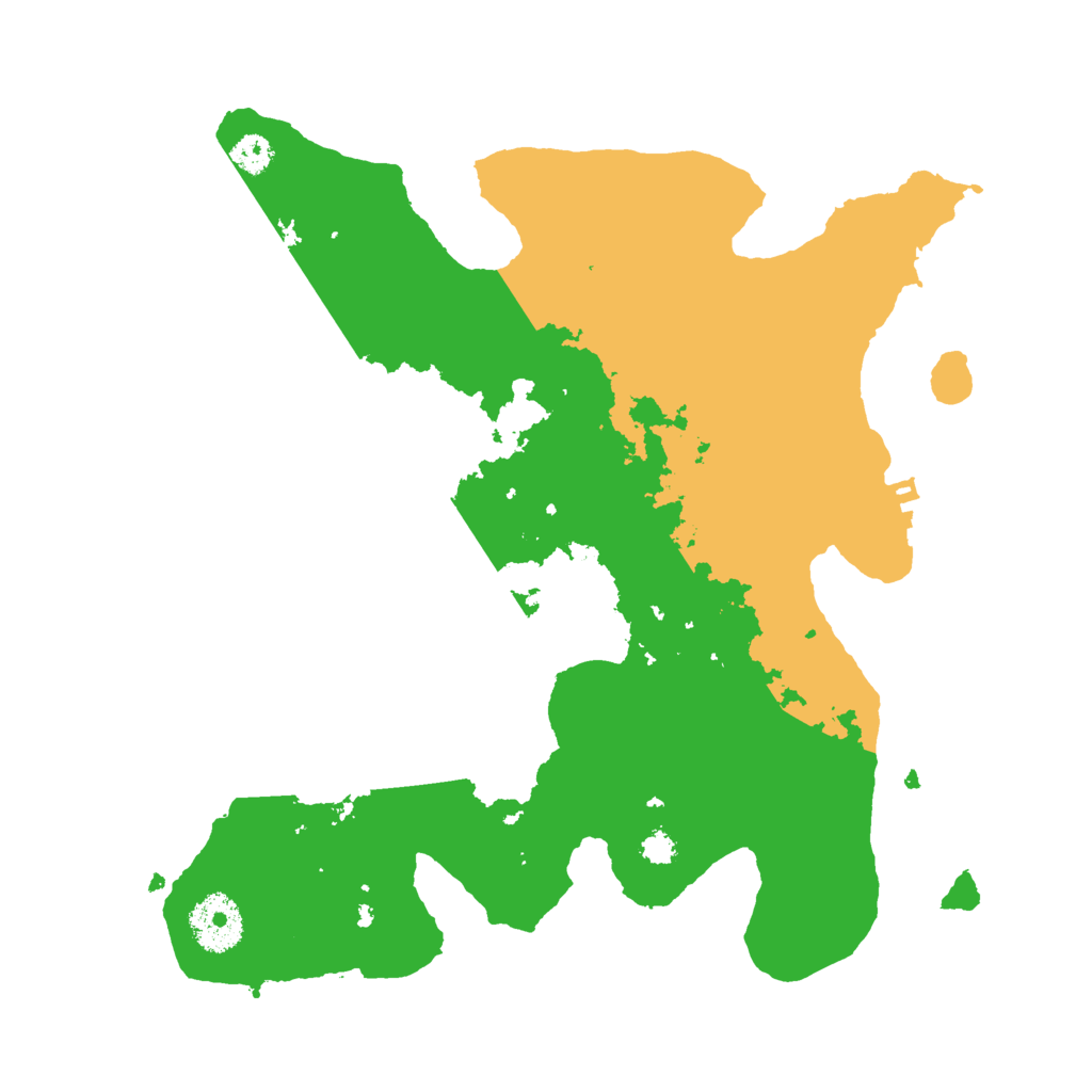 Biome Rust Map: Procedural Map, Size: 3000, Seed: 77644