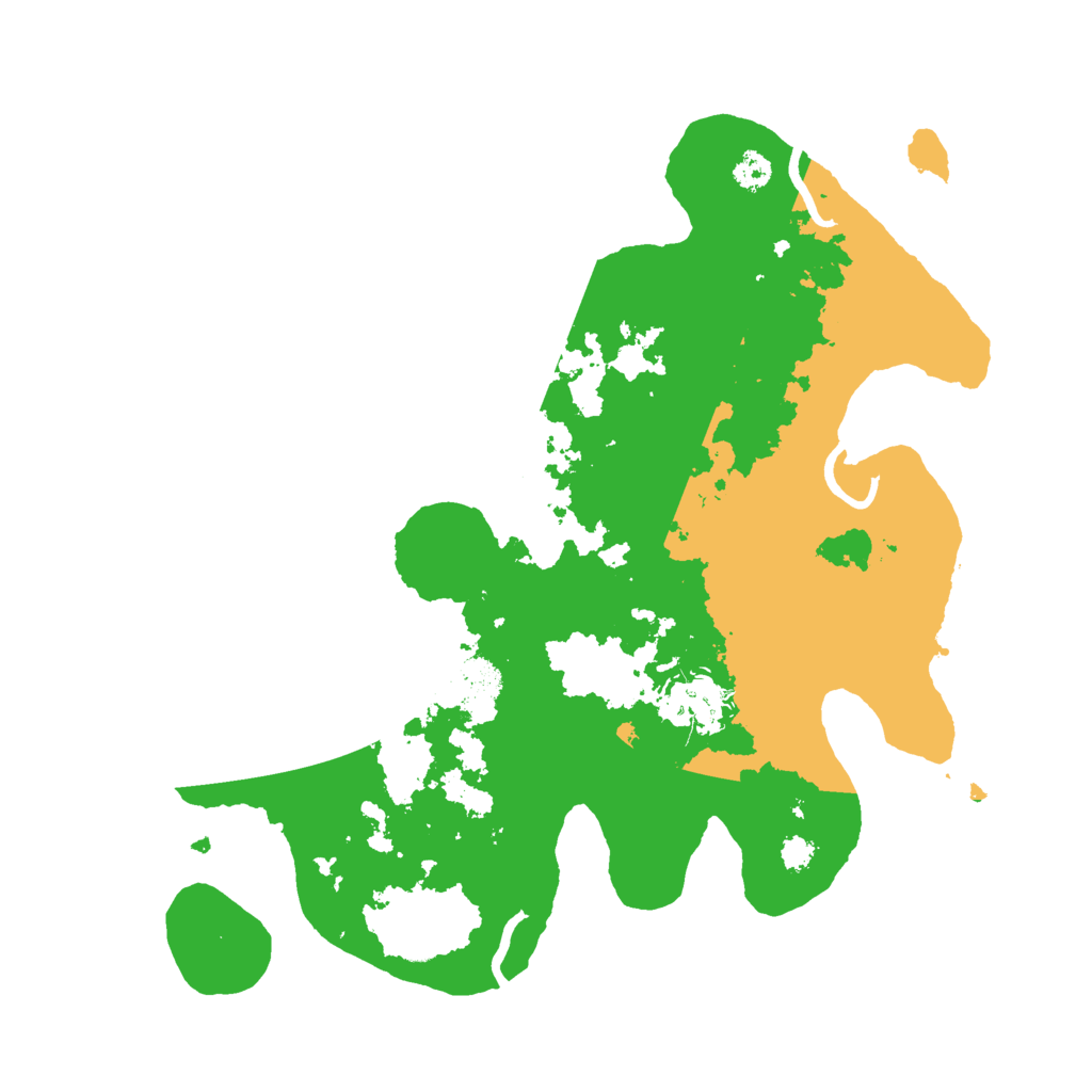 Biome Rust Map: Procedural Map, Size: 3000, Seed: 600426926