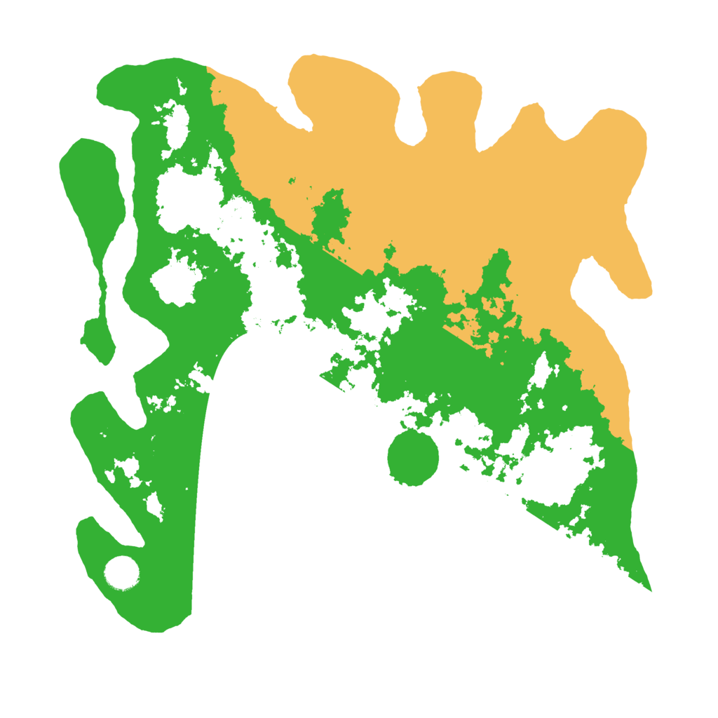 Biome Rust Map: Barren, Size: 3700, Seed: 1467933361