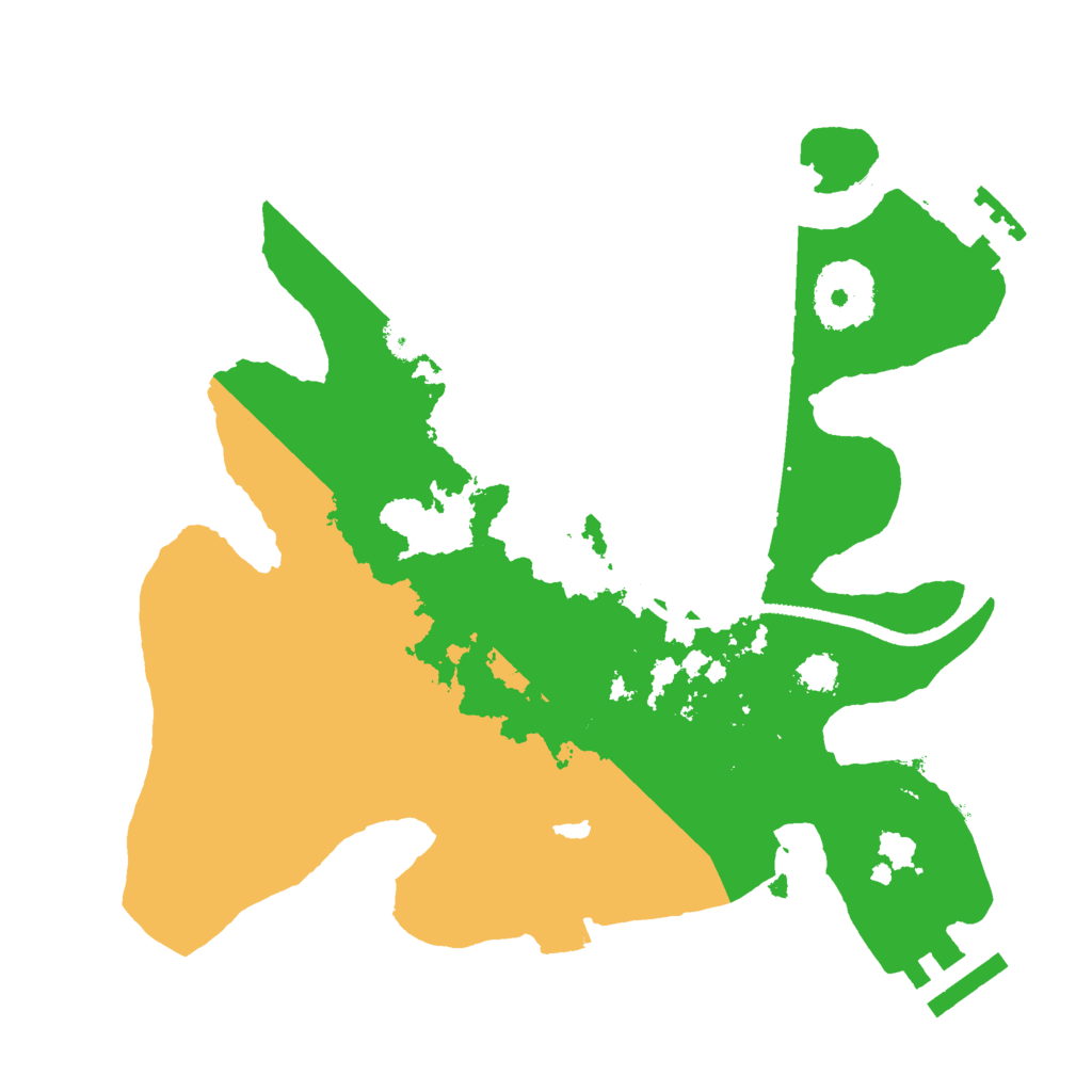 Biome Rust Map: Procedural Map, Size: 2500, Seed: 270123
