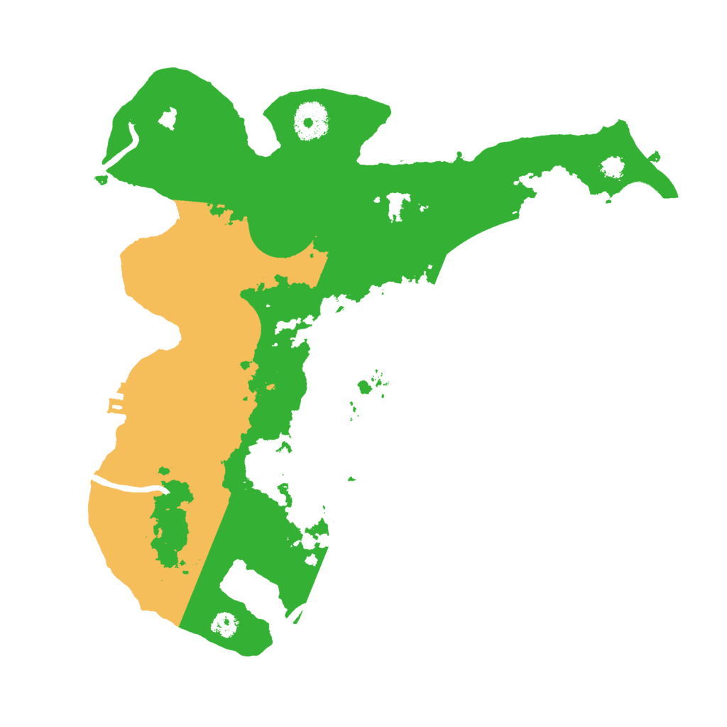 Biome Rust Map: Procedural Map, Size: 3000, Seed: 85680060