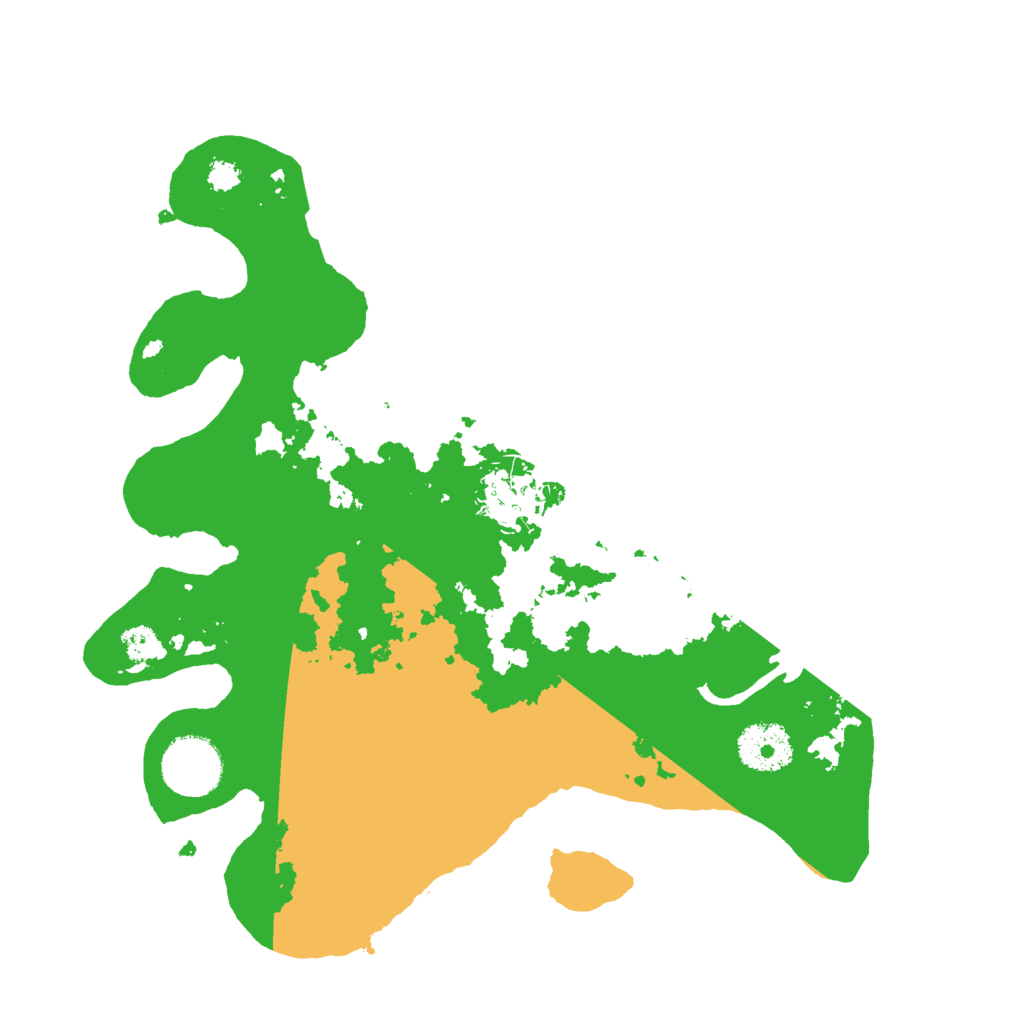 Biome Rust Map: Procedural Map, Size: 3000, Seed: 104991325