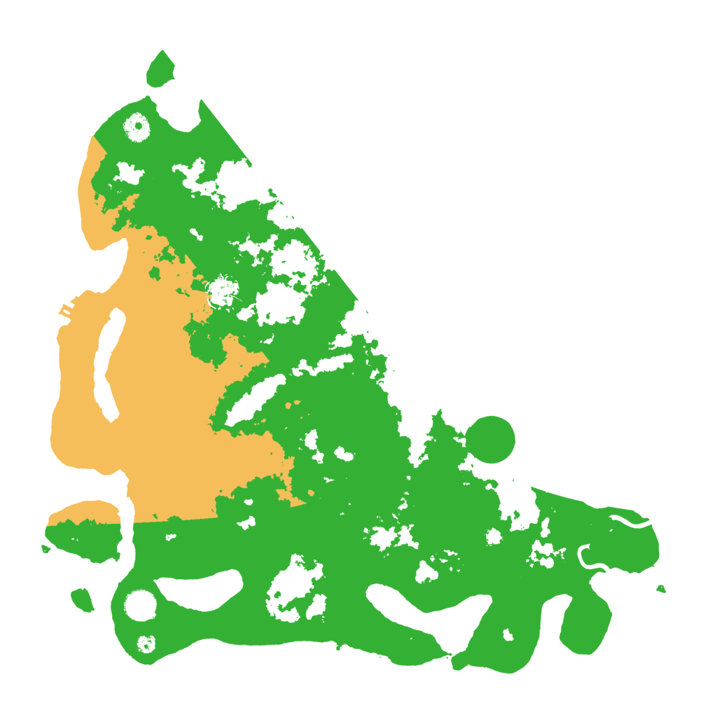 Biome Rust Map: Procedural Map, Size: 4000, Seed: 1429511775