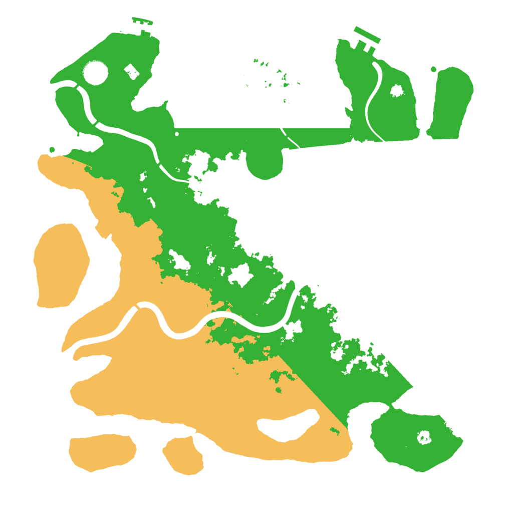 Biome Rust Map: Procedural Map, Size: 3700, Seed: 1559398110