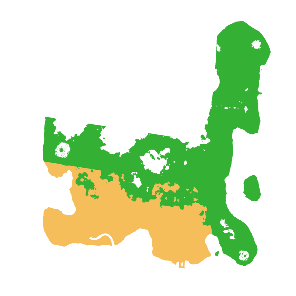 Biome Rust Map: Procedural Map, Size: 3000, Seed: 1953183063