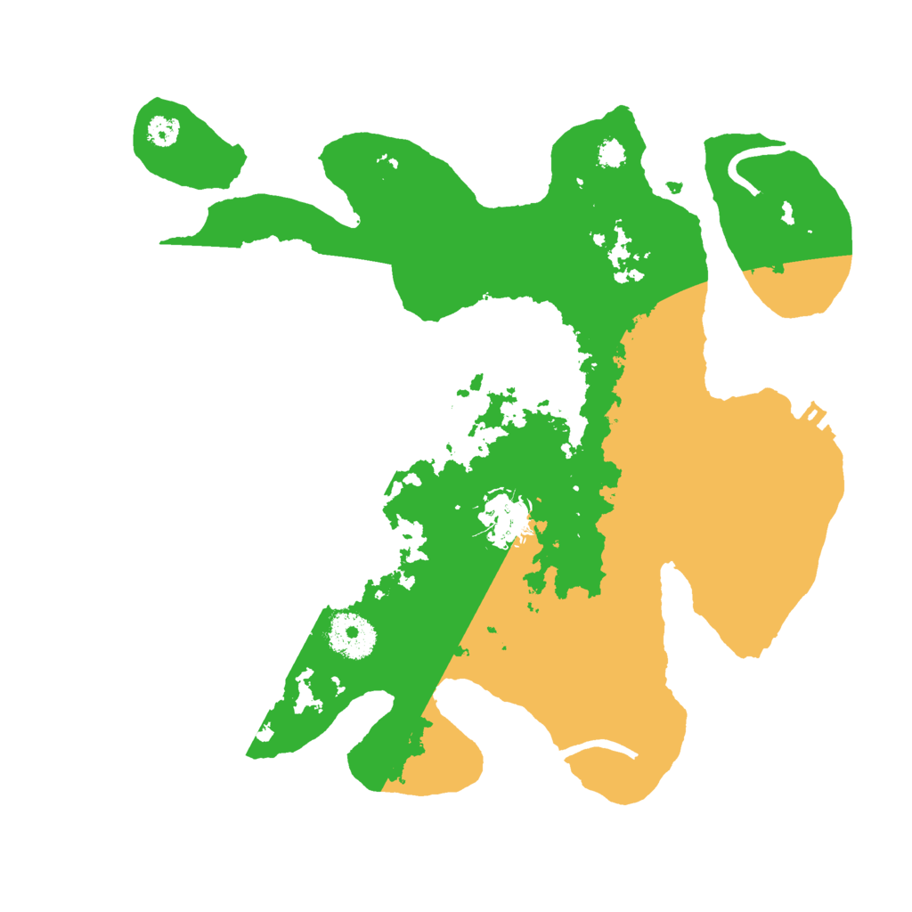 Biome Rust Map: Procedural Map, Size: 3000, Seed: 513261935
