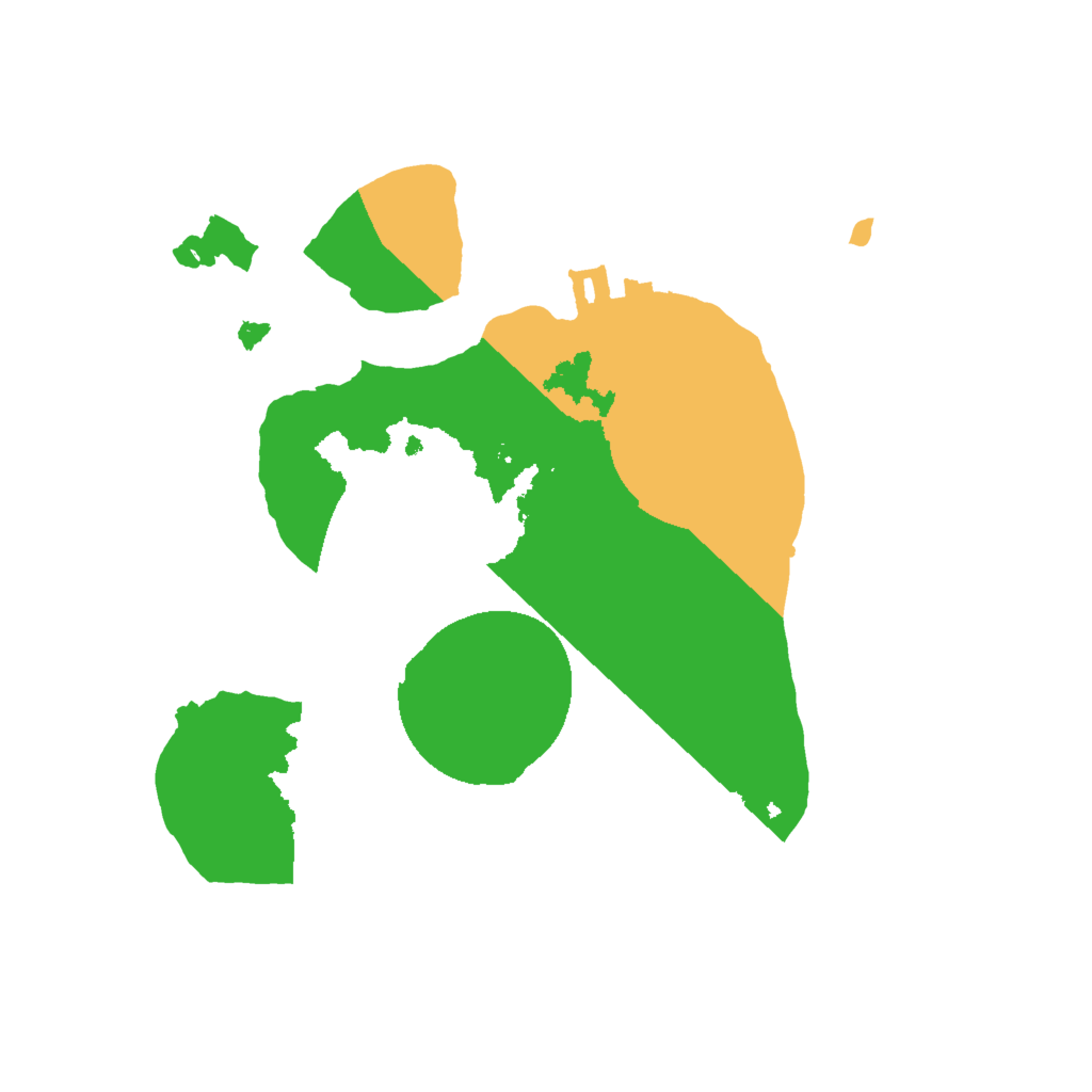 Biome Rust Map: Procedural Map, Size: 1800, Seed: 19721