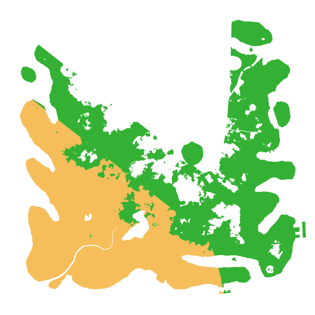 Biome Rust Map: Procedural Map, Size: 4000, Seed: 1432404