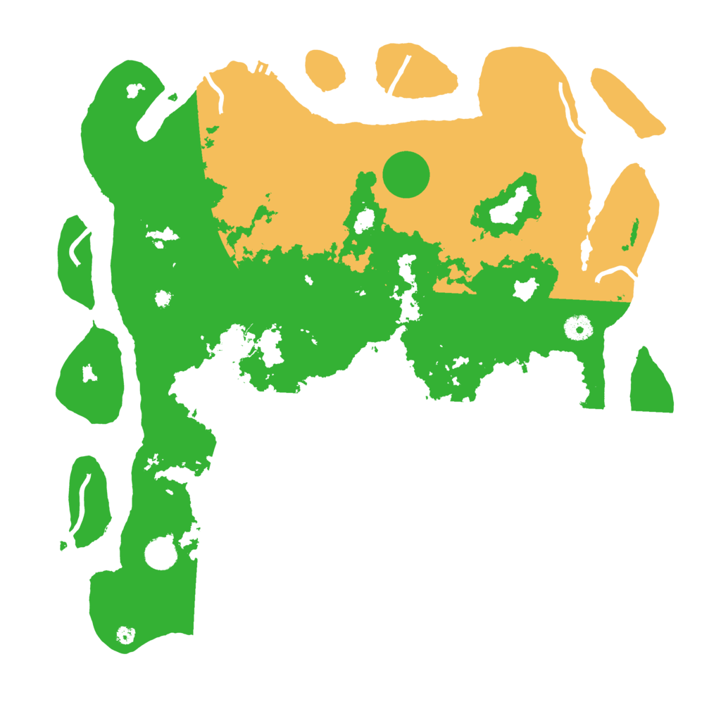 Biome Rust Map: Procedural Map, Size: 4050, Seed: 1182373328