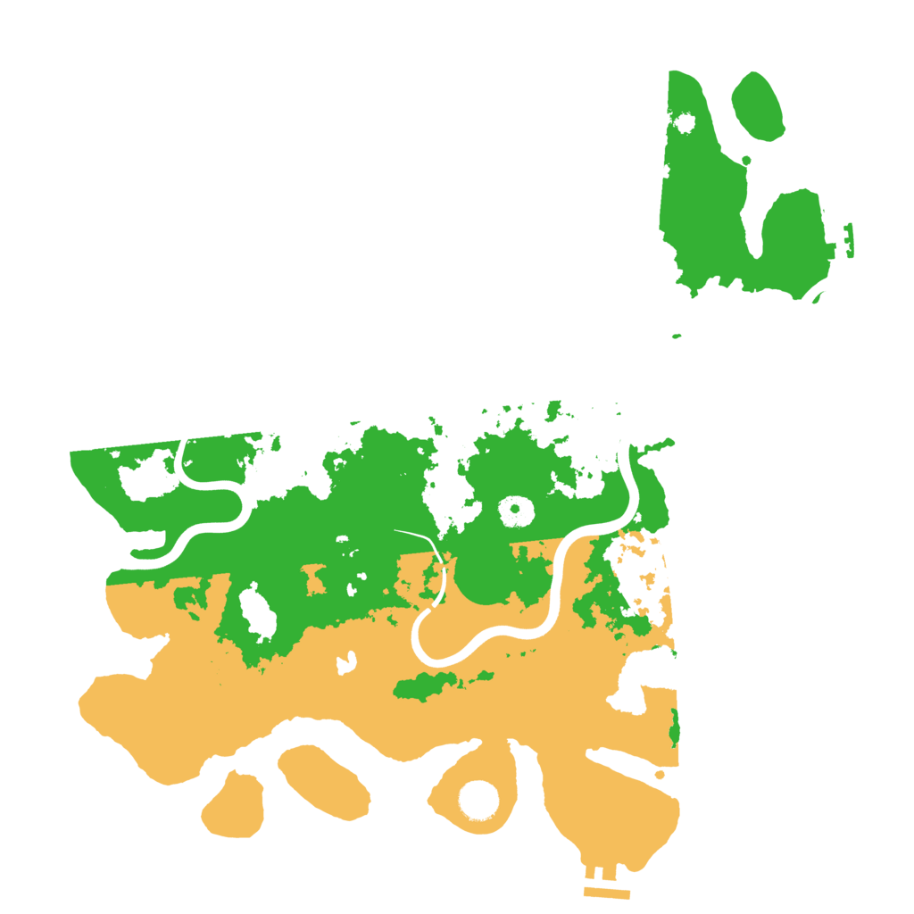 Biome Rust Map: Procedural Map, Size: 4000, Seed: 1401505626