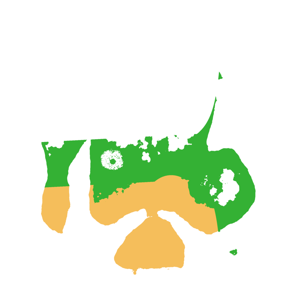 Biome Rust Map: Procedural Map, Size: 2150, Seed: 10579248