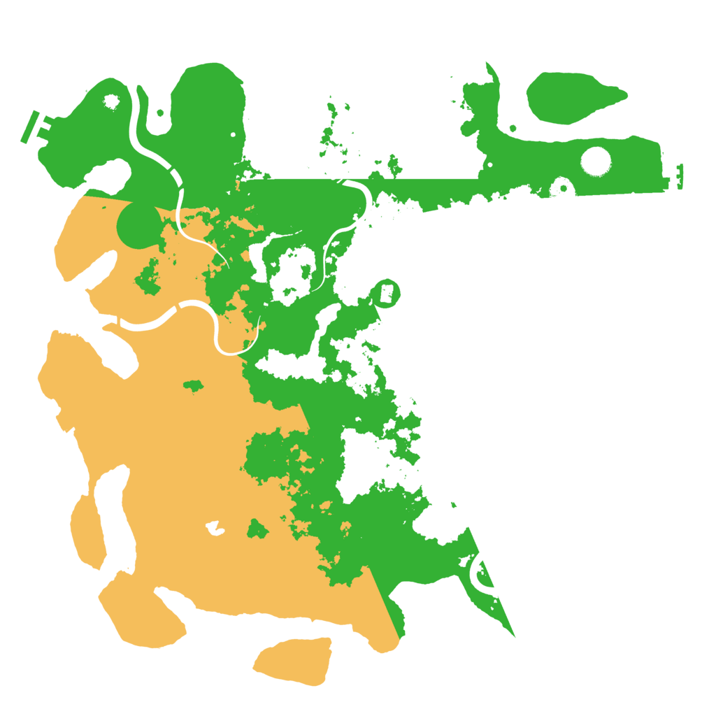 Biome Rust Map: Procedural Map, Size: 4250, Seed: 26630