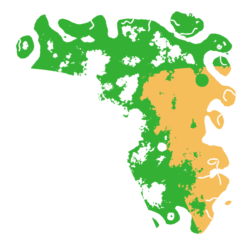 Biome Rust Map: Procedural Map, Size: 5000, Seed: 271952337