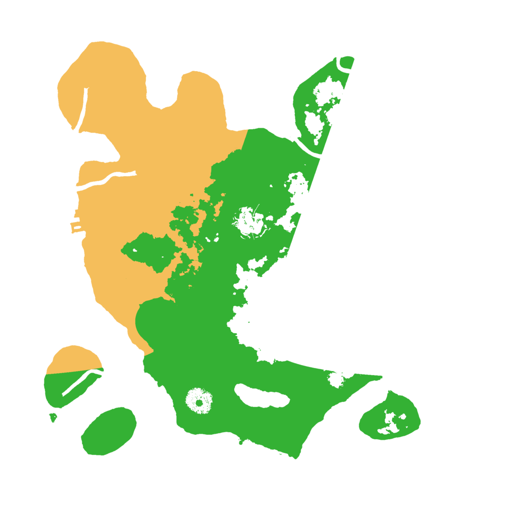 Biome Rust Map: Procedural Map, Size: 3000, Seed: 1113719339