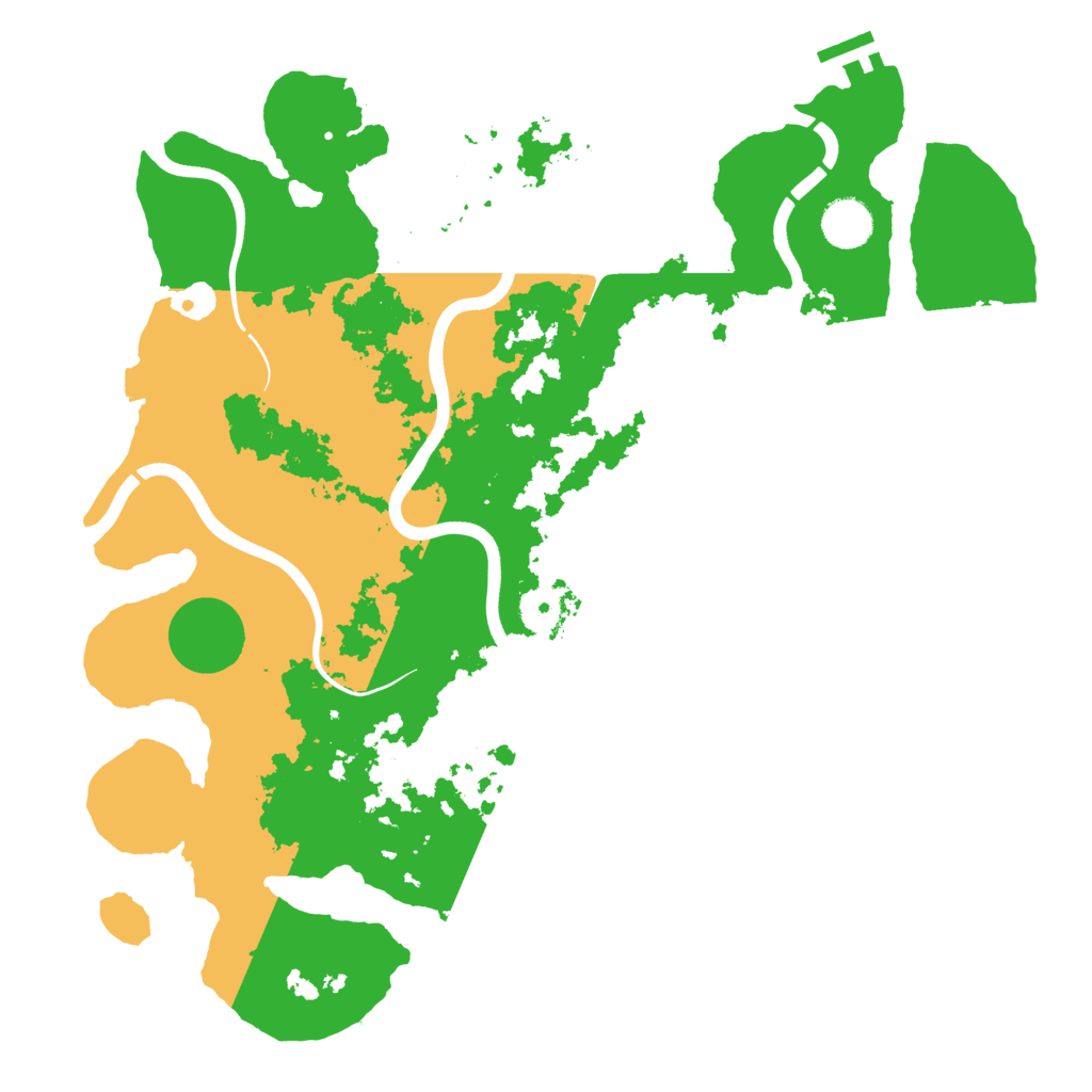 Biome Rust Map: Procedural Map, Size: 3800, Seed: 1623985220