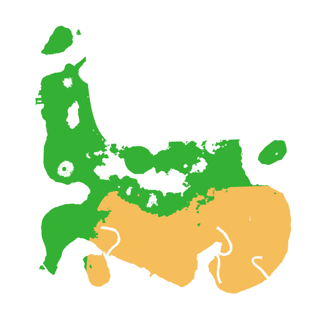 Biome Rust Map: Procedural Map, Size: 3000, Seed: 1857174