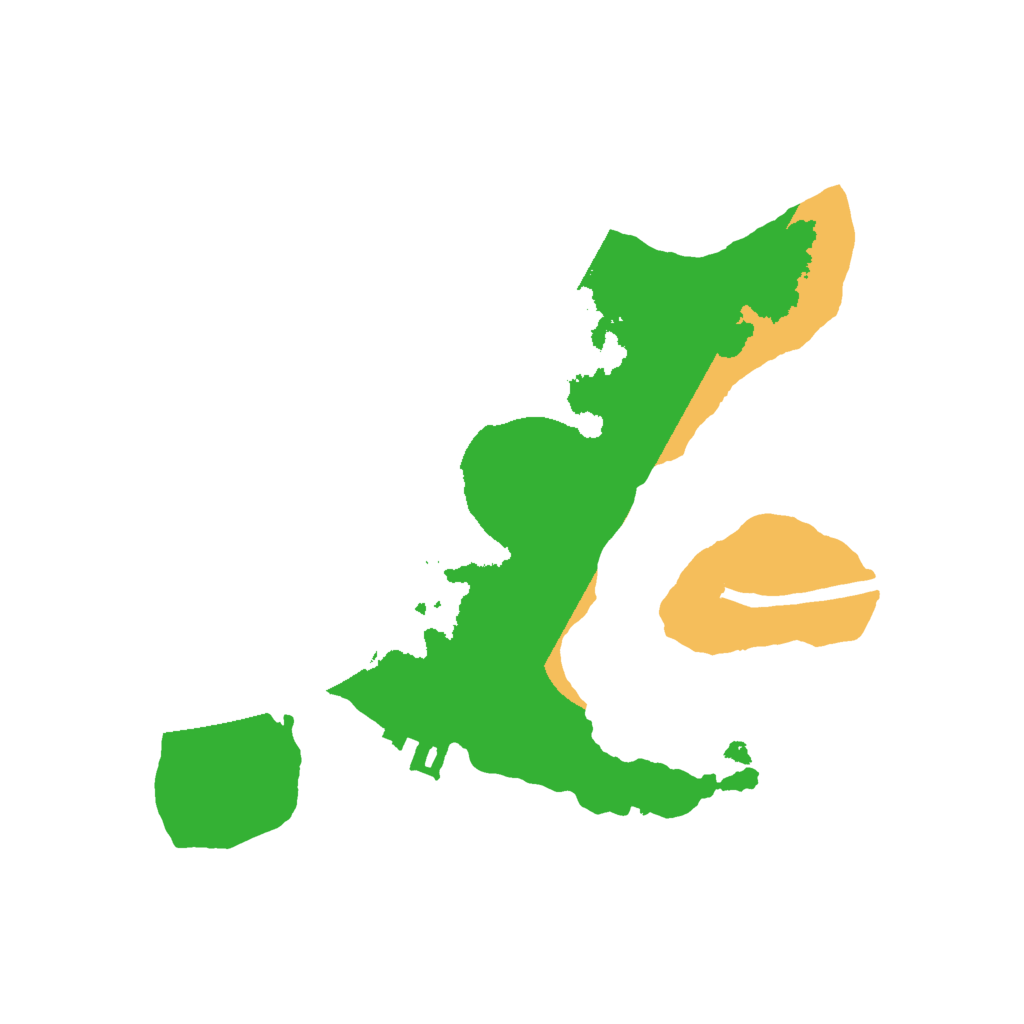 Biome Rust Map: Procedural Map, Size: 2000, Seed: 877655