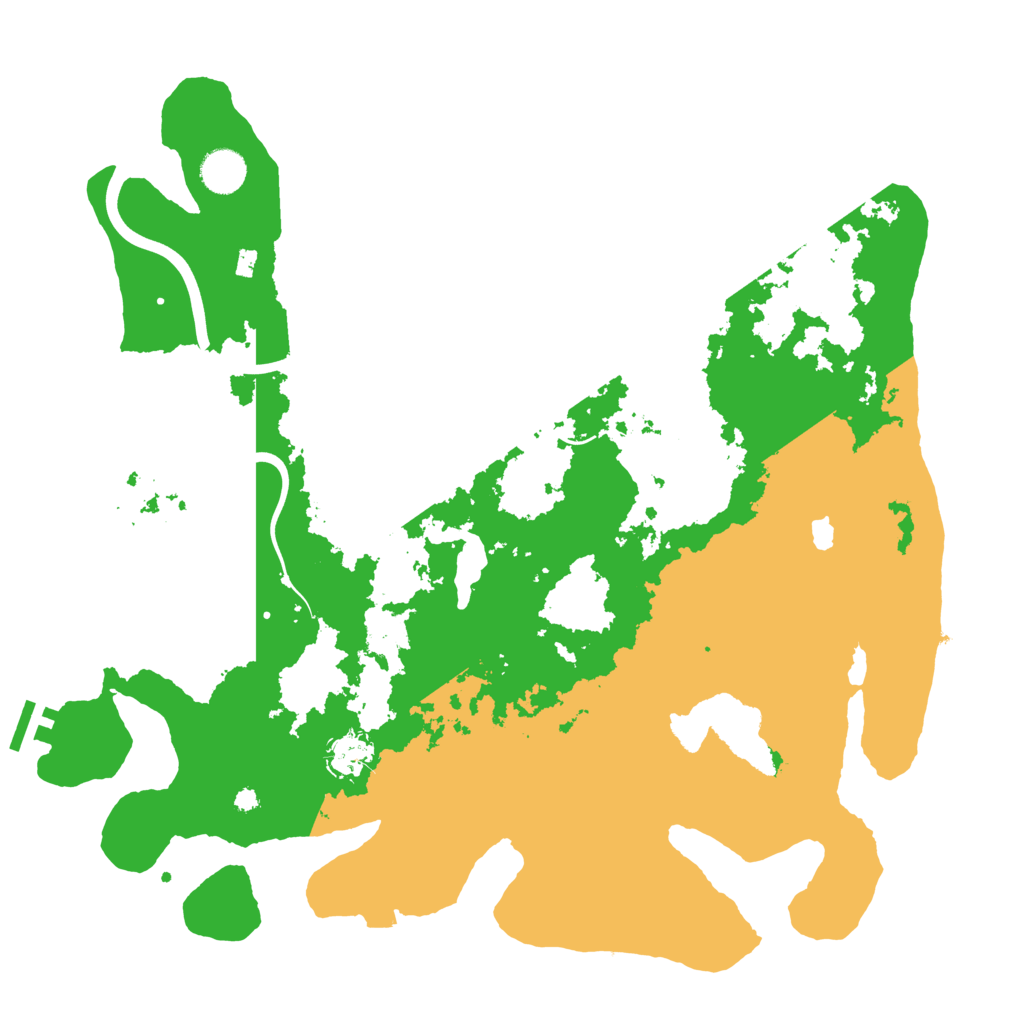 Biome Rust Map: Procedural Map, Size: 4000, Seed: 1932504121