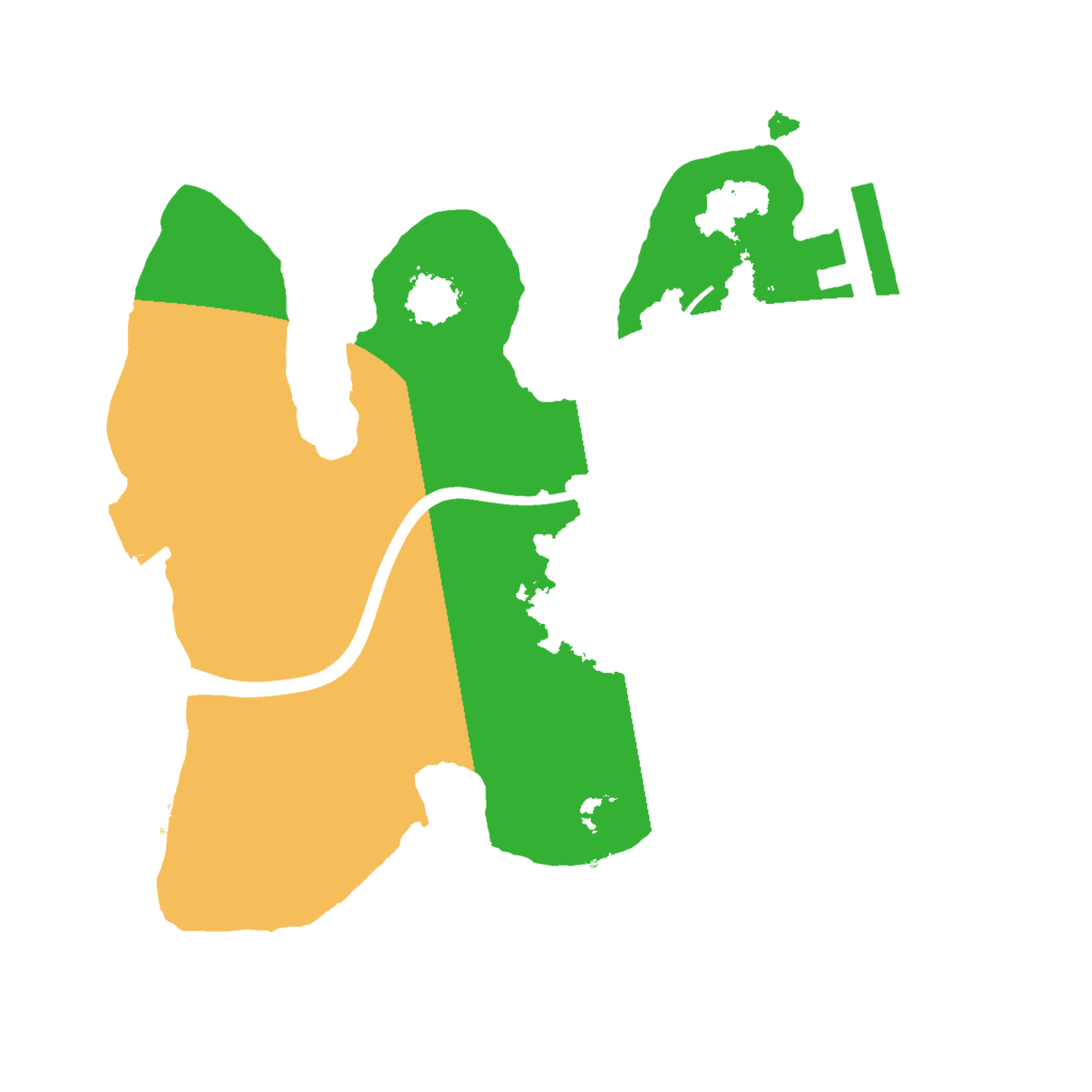 Biome Rust Map: Procedural Map, Size: 1900, Seed: 71305687