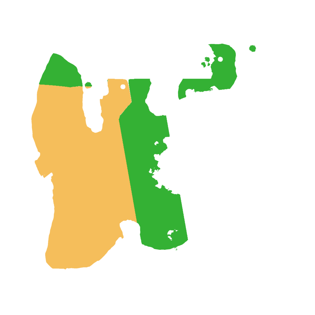 Biome Rust Map: Procedural Map, Size: 1900, Seed: 71305687