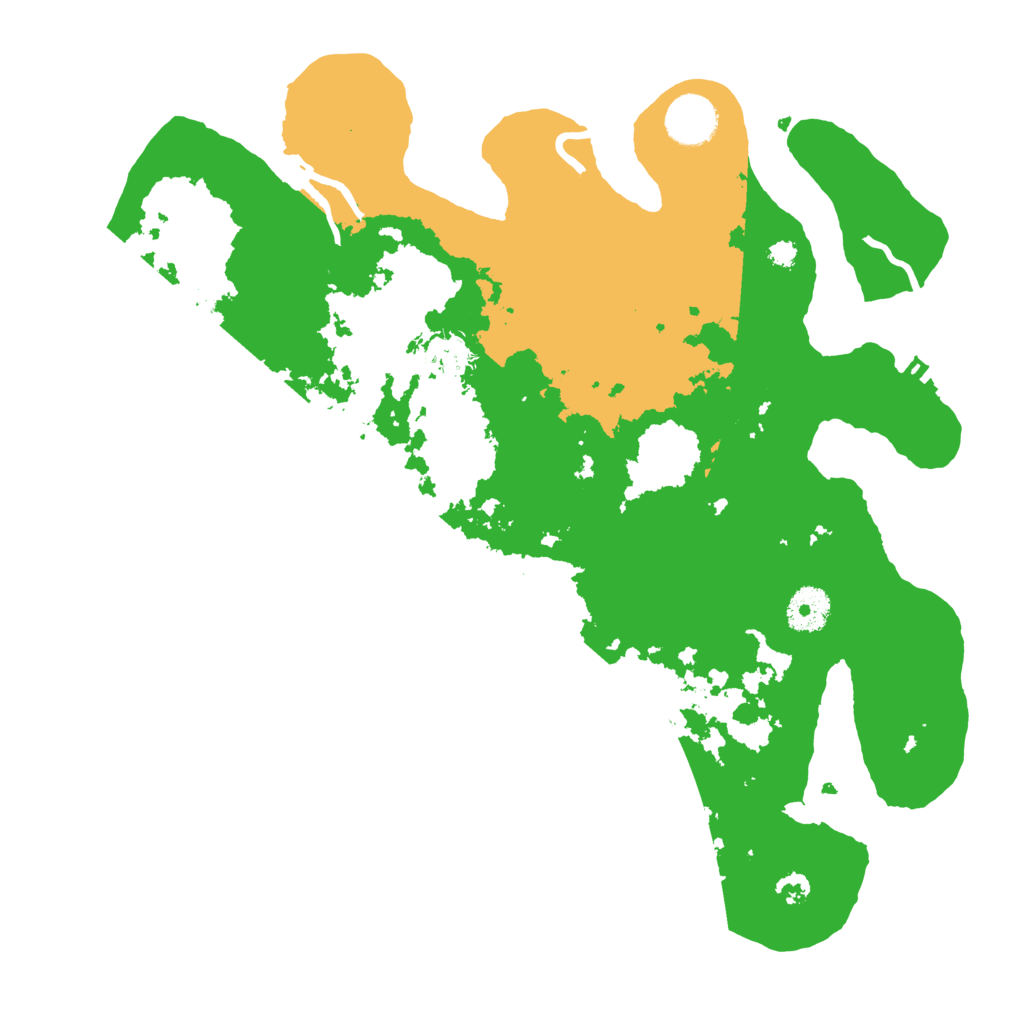 Biome Rust Map: Procedural Map, Size: 3500, Seed: 89025736