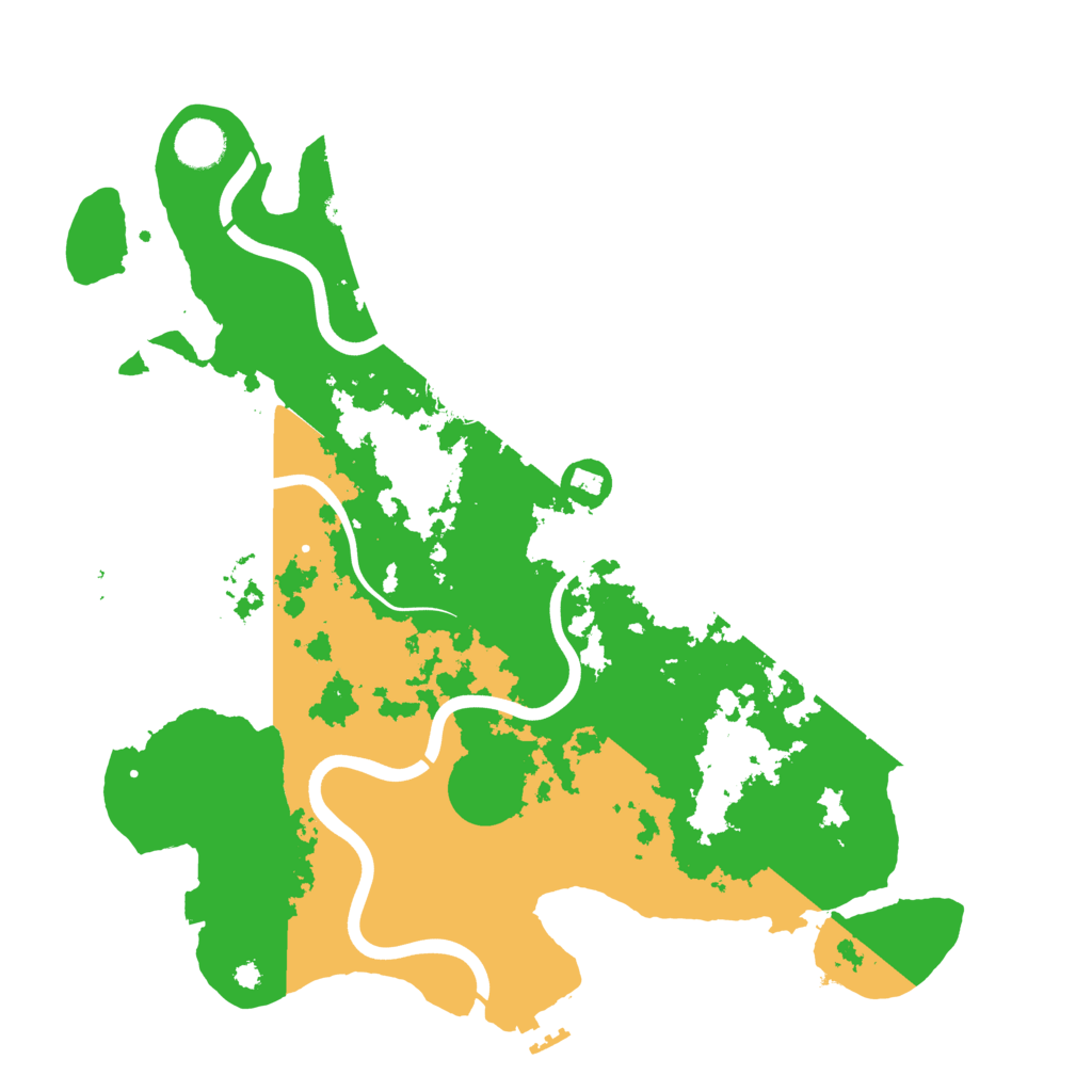 Biome Rust Map: Procedural Map, Size: 3850, Seed: 715148