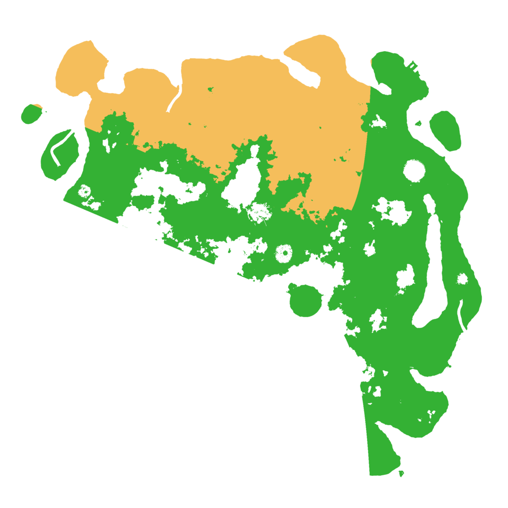 Biome Rust Map: Procedural Map, Size: 4250, Seed: 44612065