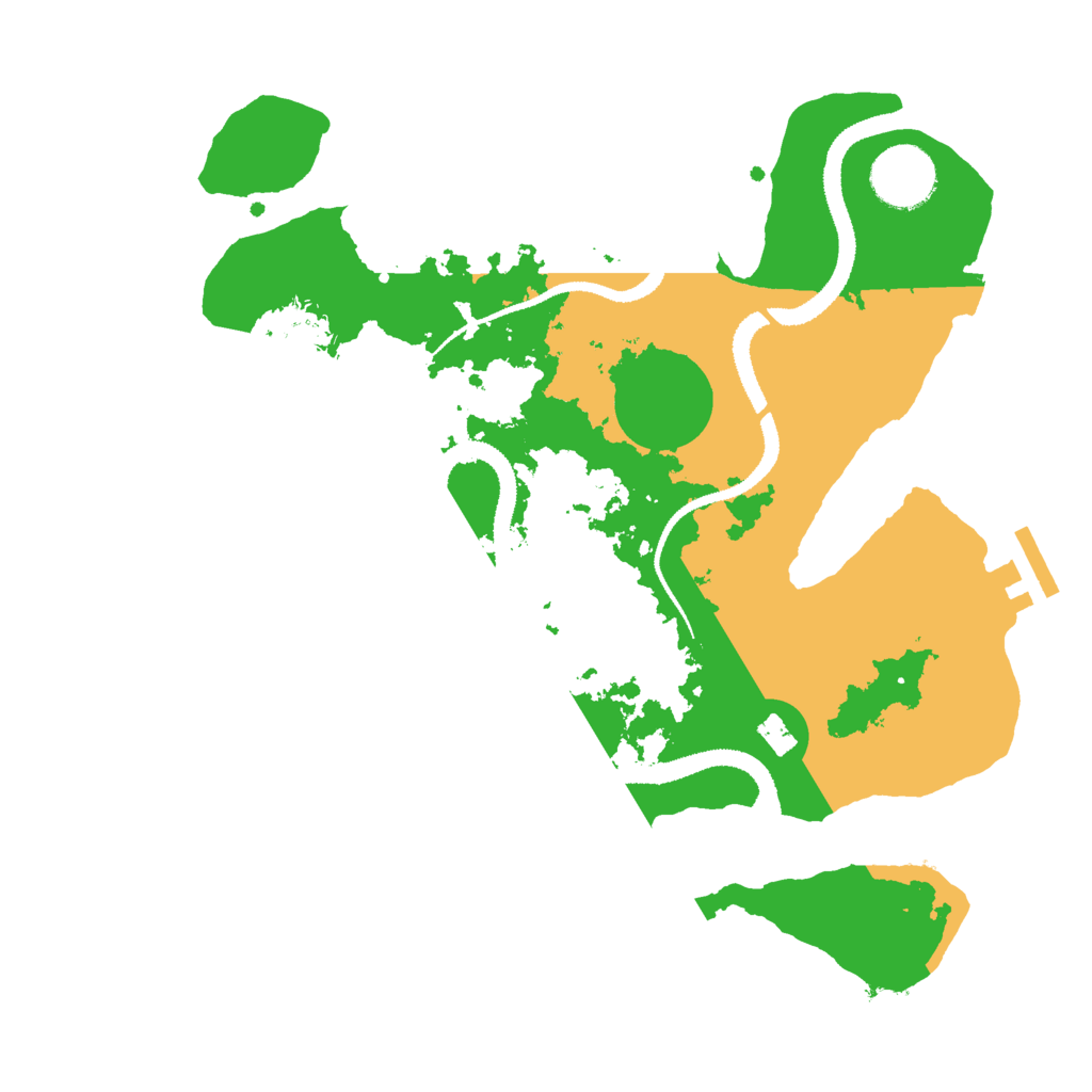 Biome Rust Map: Procedural Map, Size: 3000, Seed: 177878