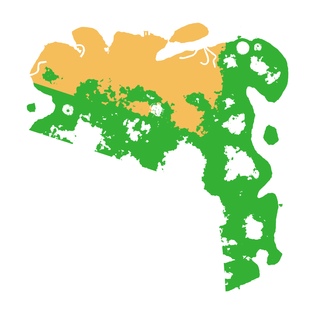 Biome Rust Map: Procedural Map, Size: 4243, Seed: 7