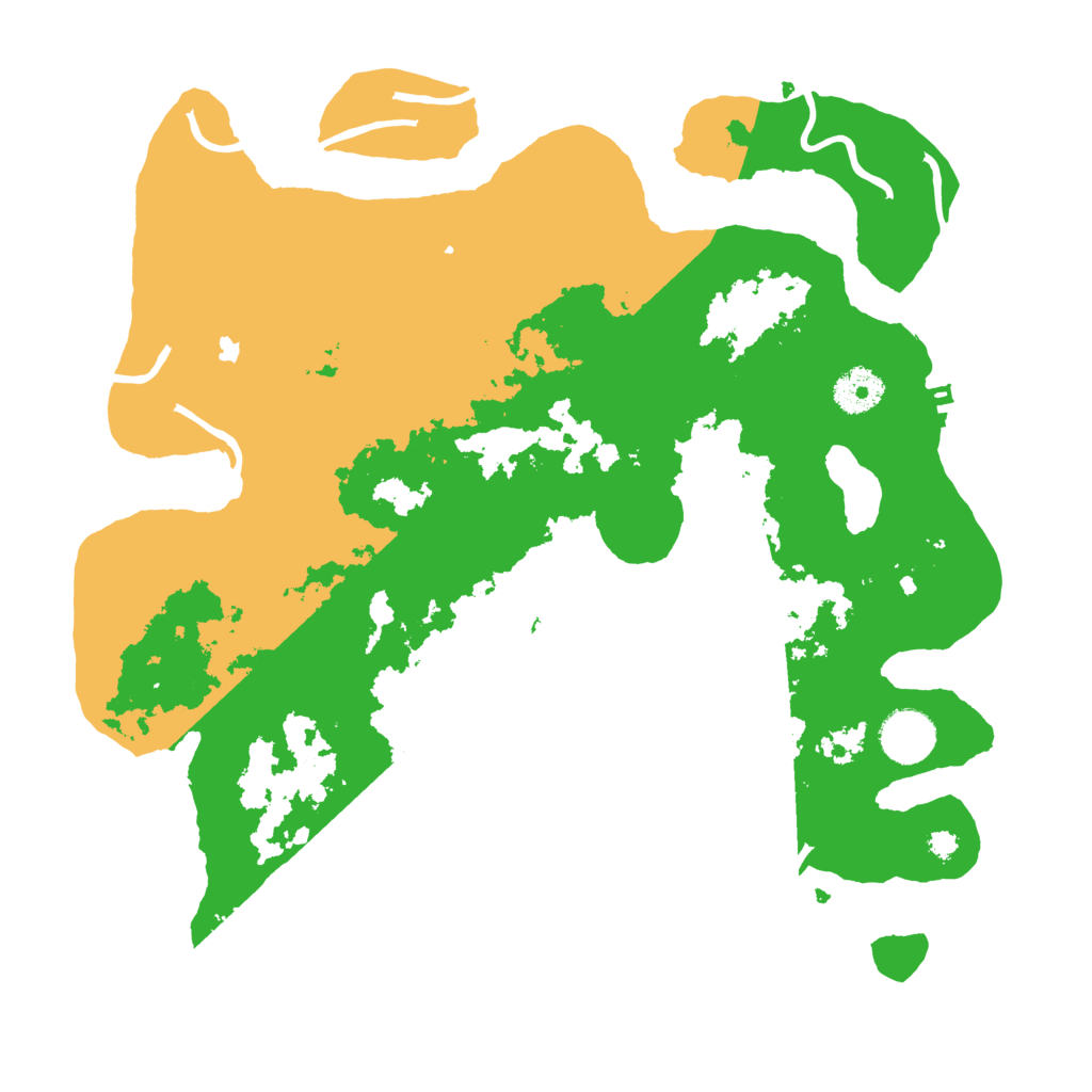 Biome Rust Map: Procedural Map, Size: 3500, Seed: 854123354