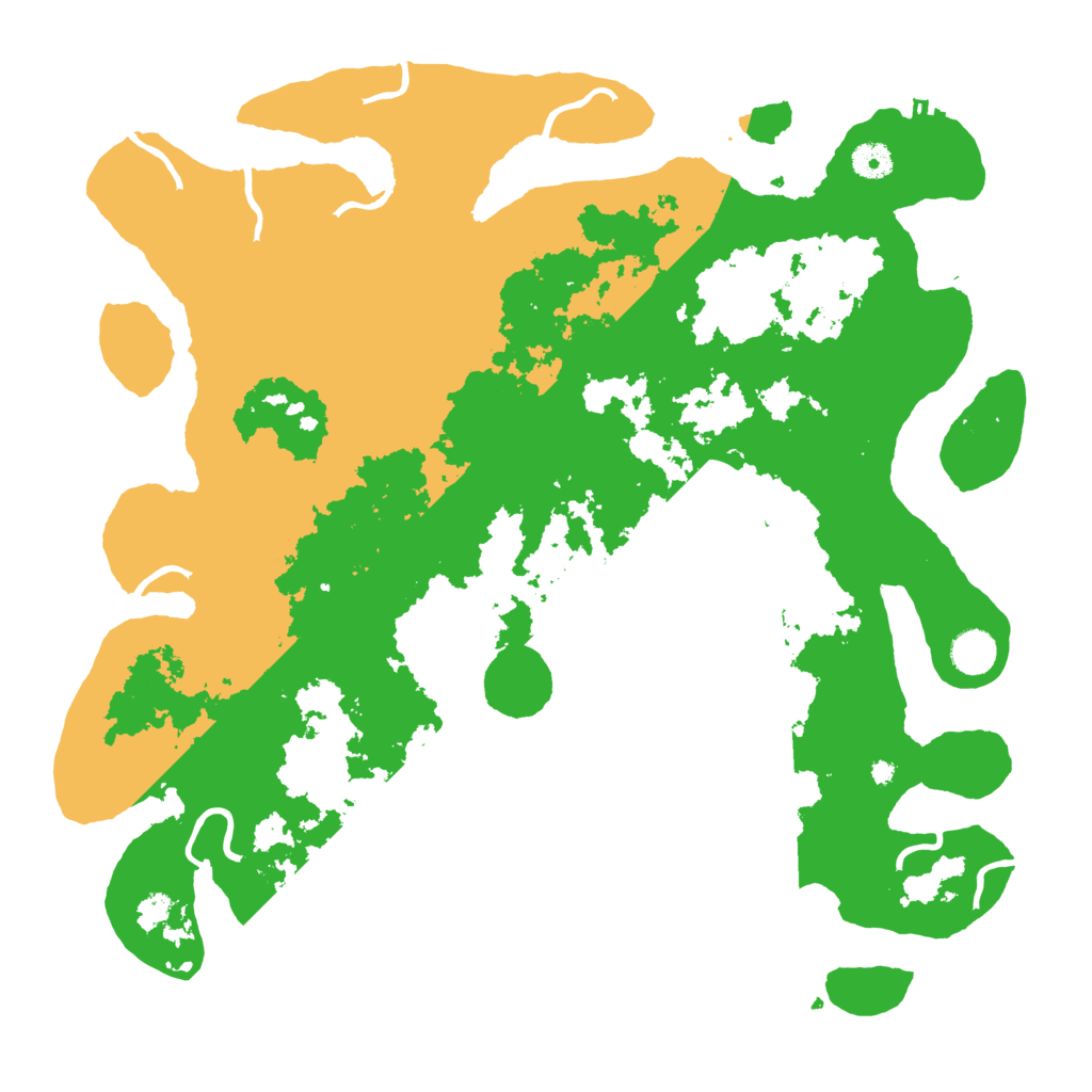 Biome Rust Map: Procedural Map, Size: 4250, Seed: 480359179